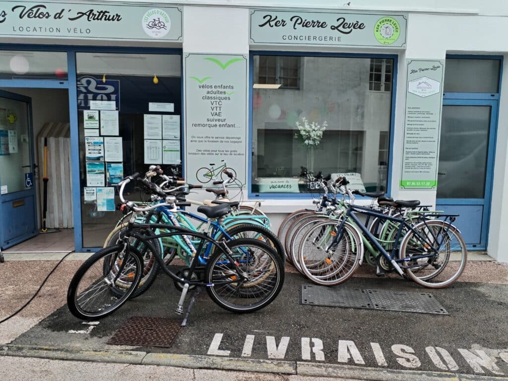Photo Location vélos - Les Vélos d'Arthur - île d'Yeu